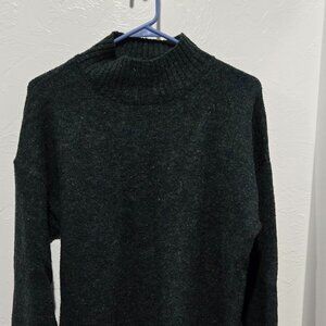 NWOT (M) Cowl Neck Sweater in Dark Green for Women